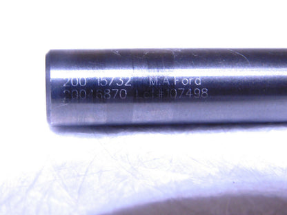 MA Ford Solid Carbid Straight Flute Drill Bit 15/32 Dia 2Fl Shank Dia 3L 20727