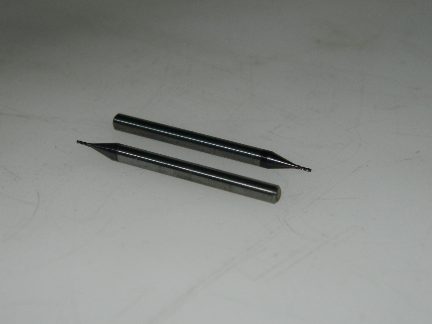 Microcut Corner Radius End Mills  4 FL .025" Cut Diam 1/8" Shank QTY 6