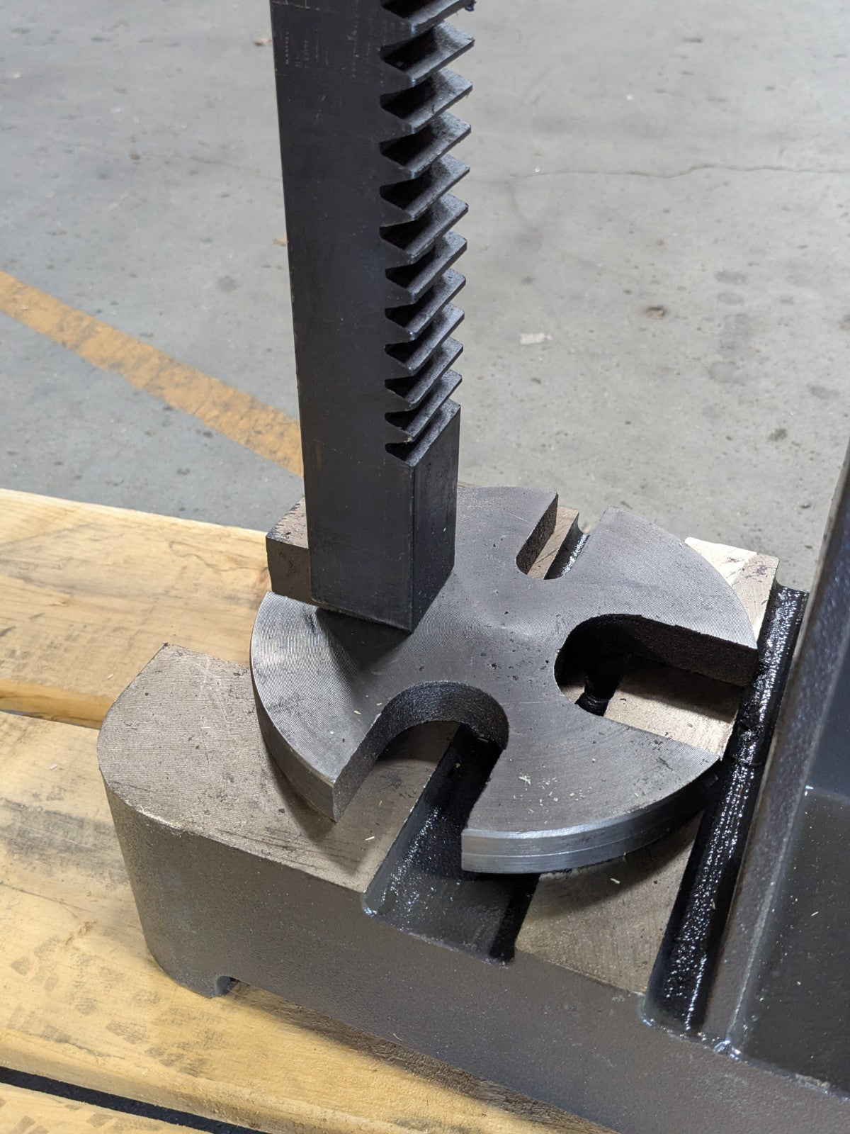 Single Leverage Arbor Press 3 Ton Max. Pressure 18" Stroke MISSING LEVER