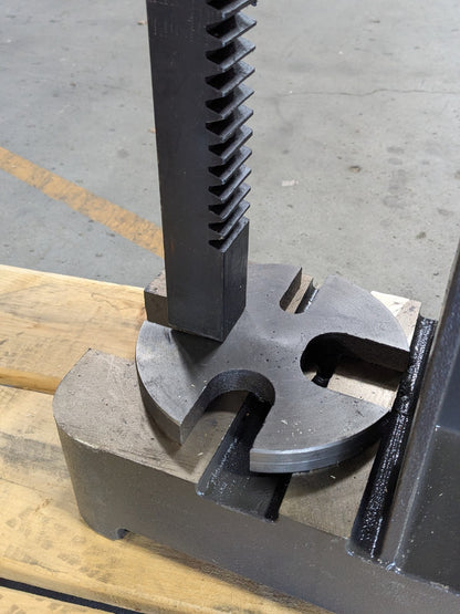 Single Leverage Arbor Press 3 Ton Max. Pressure 18" Stroke MISSING LEVER