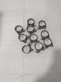 MIKALOR T-Bolt Hose Clamp: 1.58 to 1.69" Hose, 25/32" Wide Qty 10 3019