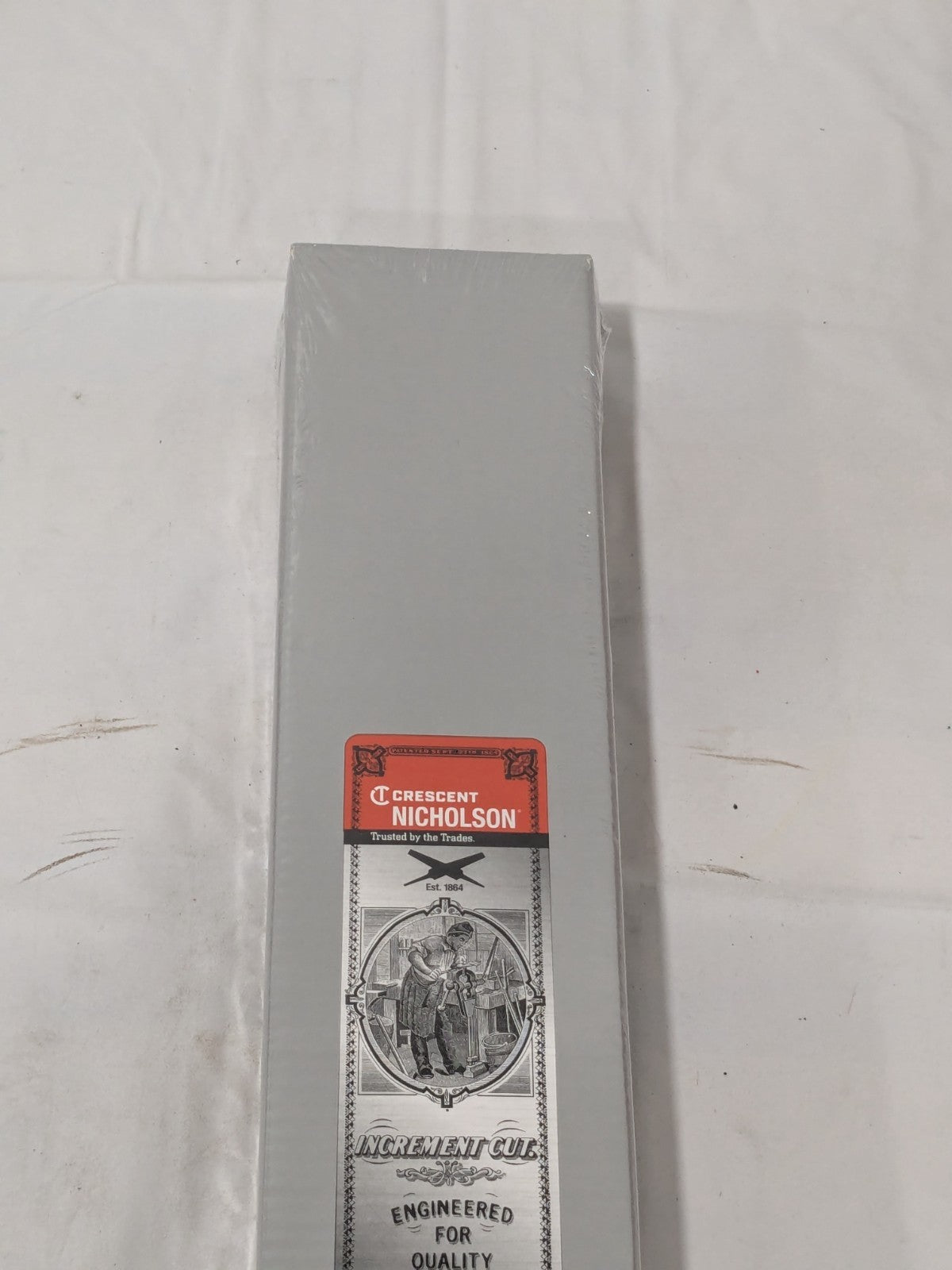 Box of 6 - Crescent Nicholson 12" Mill Single Cut Bastard File 08737NN