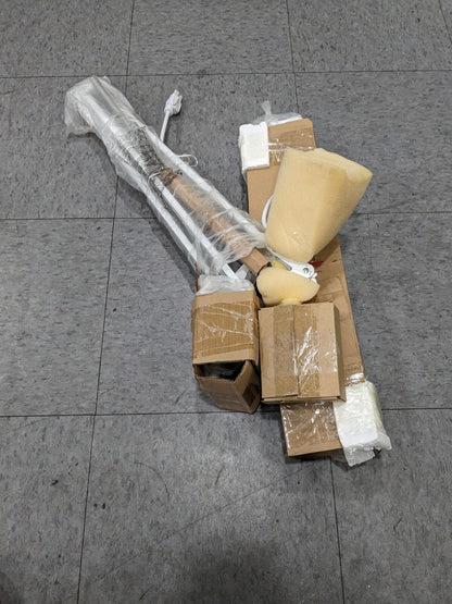 20 VAC, 15 Watt, Swing Arm Machine Light Clamp Mount, 5 Ft. Cord, White LTS122M