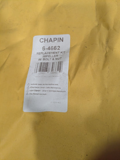 Chapin Replacement Kit Impeller W/Bolt & Nut for 8620B Spreader 6-4662