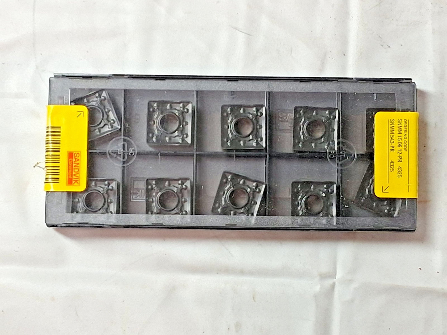 Sandvik Carbide Turning Inserts QTY10 SNMM543PR 4325 6265965