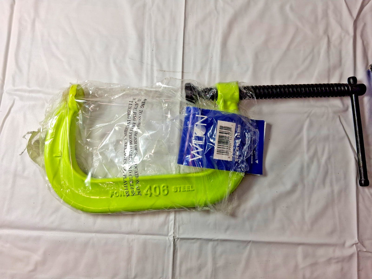 Wilton C-Clamps 6-1/16" Max Opening 4-1/8" Throat Depth 14303