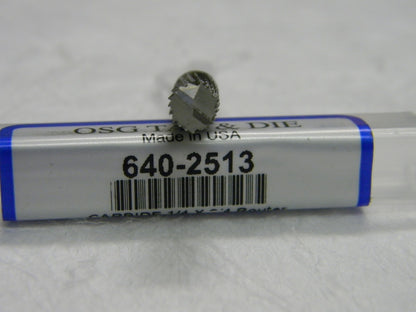 OSG Tap & Die Carbide 1/4 X 3/4 Route QIA QTY 2 640-2513
