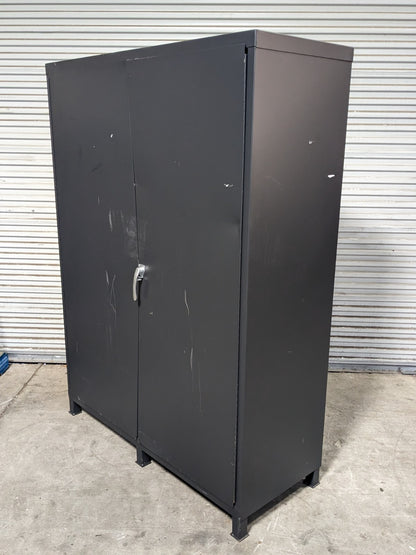 Valley Craft Heavy Duty Welded Storage Cabinet w/ Bins F87953A7 Scratch N Dent