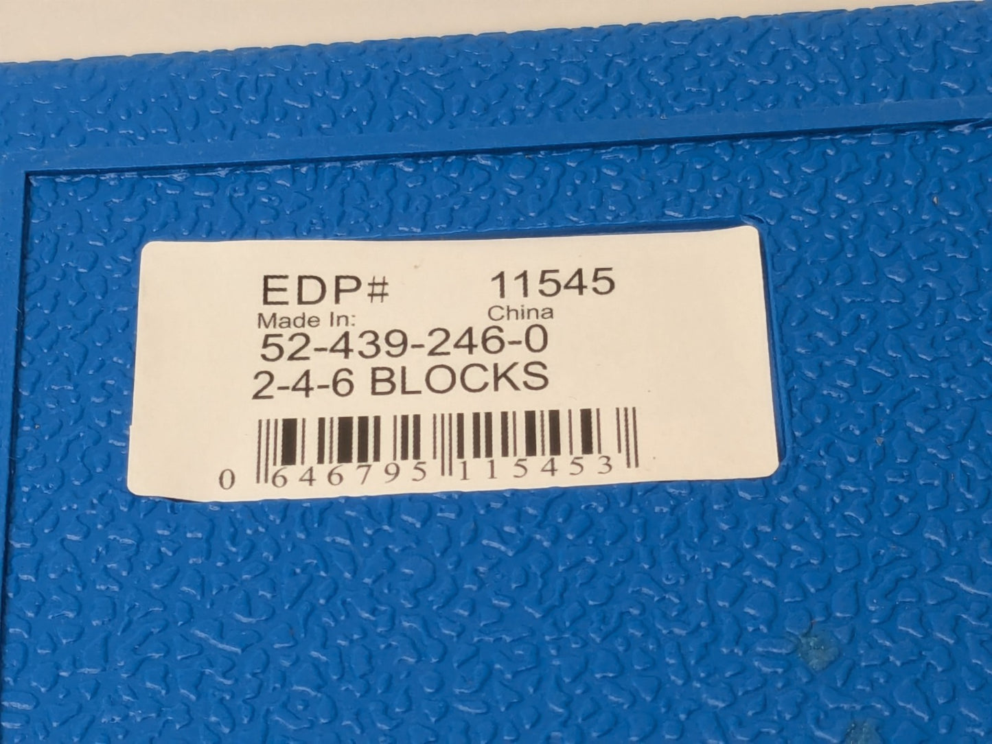 Fowler 2-4-6 Block 0.0003 Squareness Hardened Steel 52-439-246-0
