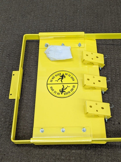 Fabenco Universal Hinge-Mount Self Closing Safety Gate 42" to 38" G72-45PC