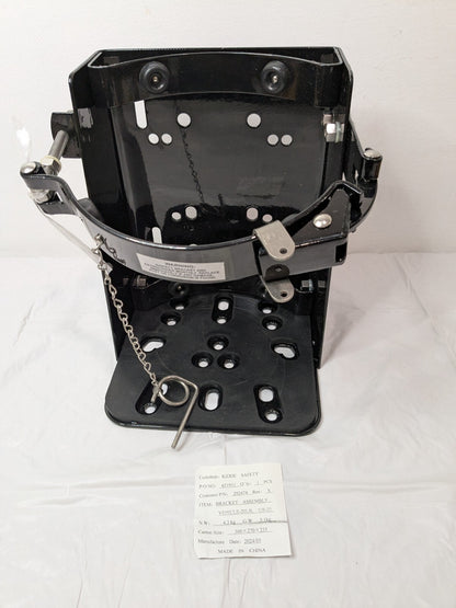 Kidde Heavy Duty Fire Extinguisher Bracket 20 Pounds Cap Black 292474