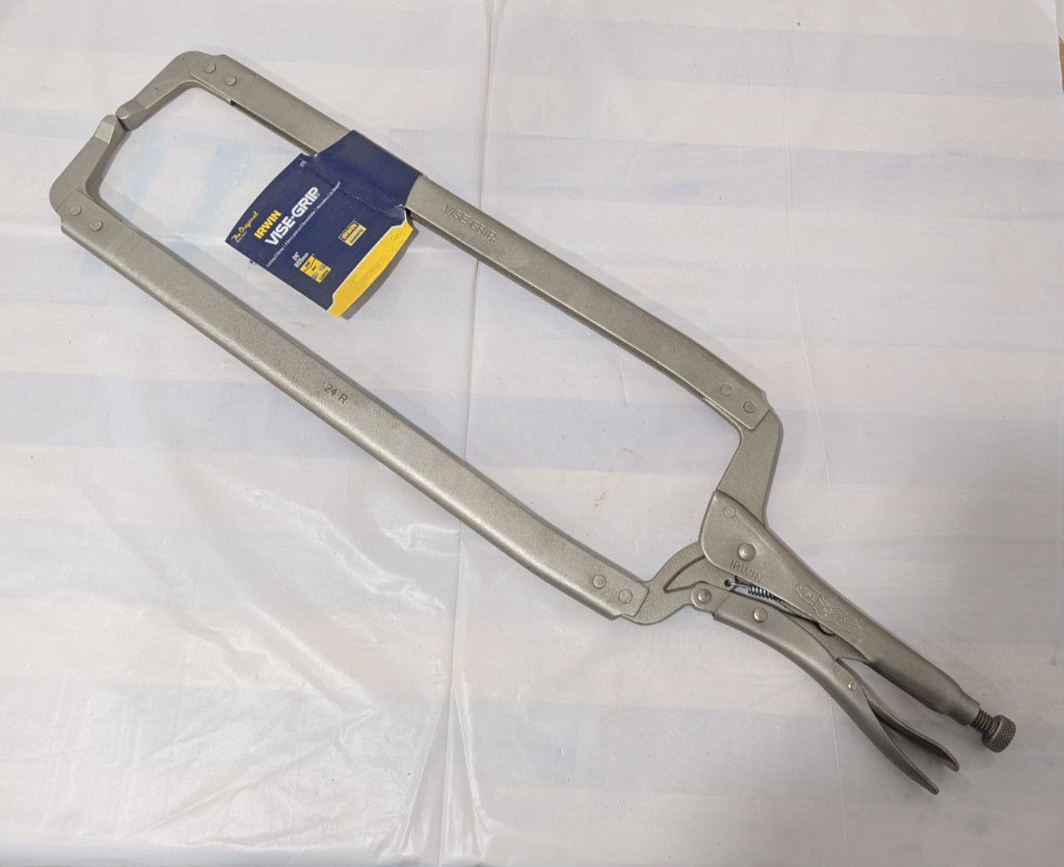 Irwin Locking Plier: Standard Jaw 15-1/2" Jaw Depth, 12-1/2" Jaw Opening 275