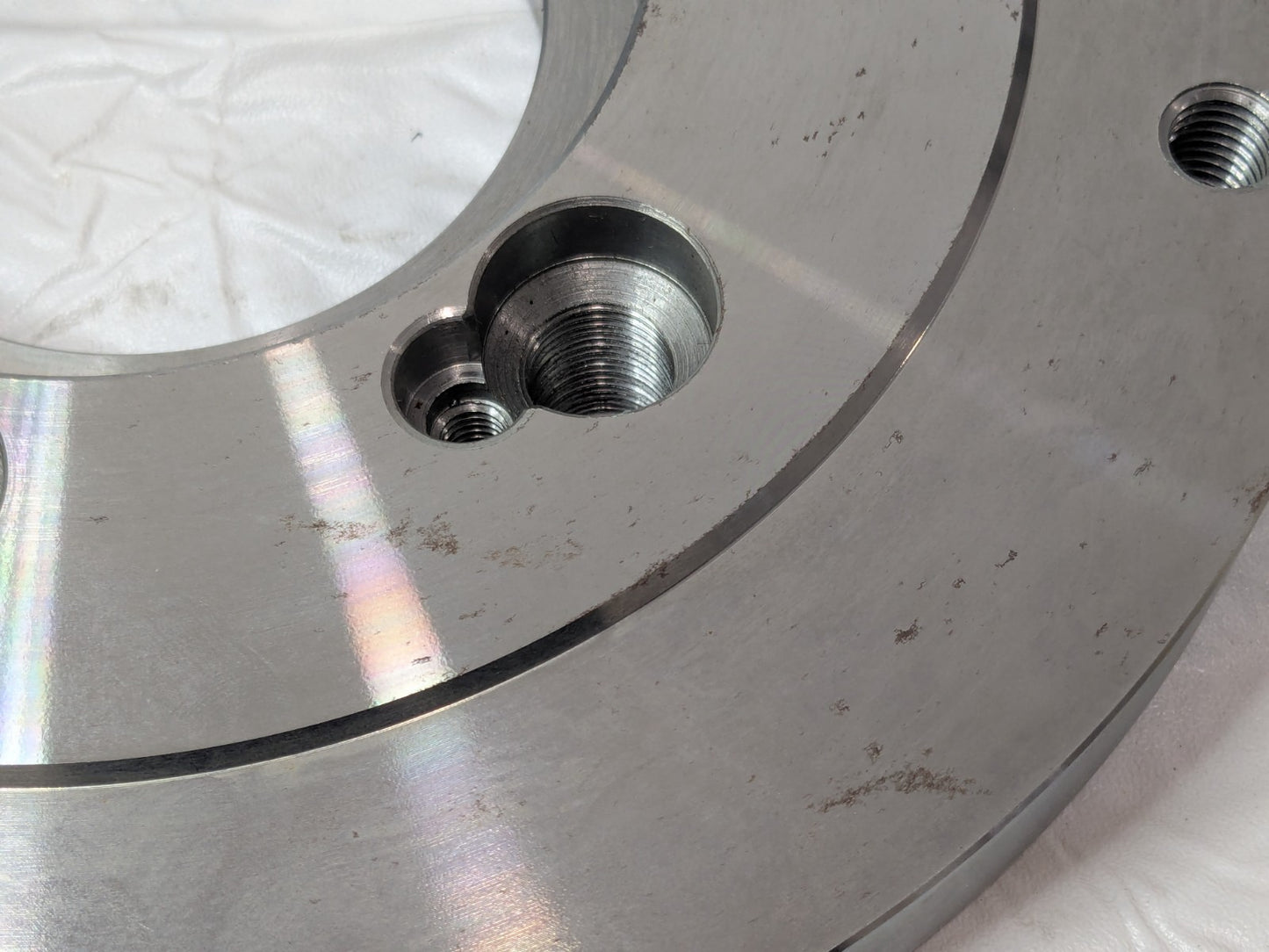 Buck Chuck Adapter Plate for 10" Dia Self Centering Lathe Chuck D1-6 A10-D6