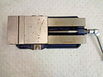 TE-CO Machine Vise Single Station 5.94" Jaw Width 9" Jaw Opening PWS-6900