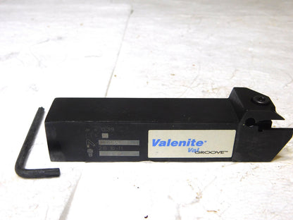 Valenite Grooving Turning Toolholder LH .118 -.130 1 Shank Dia 5 OAL 58396