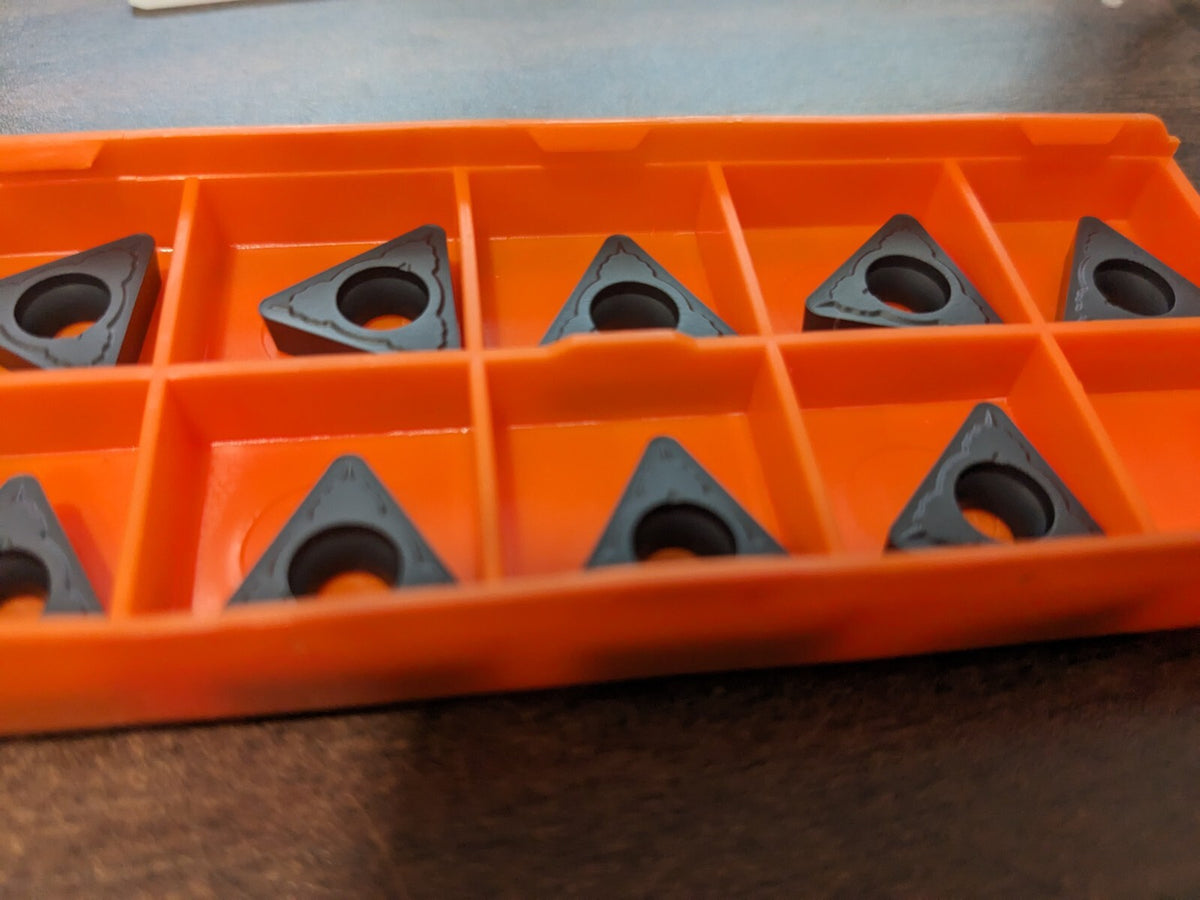 HERTEL Turning Insert 9pk TCMT 32.53LP HC1250T, Solid Carbide 1002415