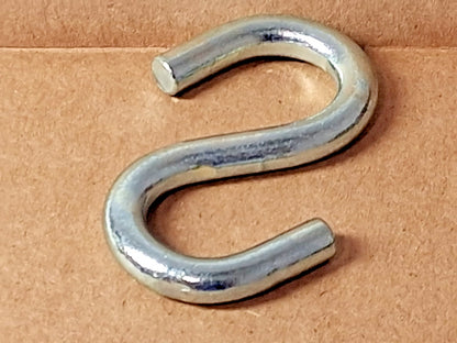 Campbell Carbon Steel Zinc Plated S-Hooks QTY50 Trade Size #80 6108024