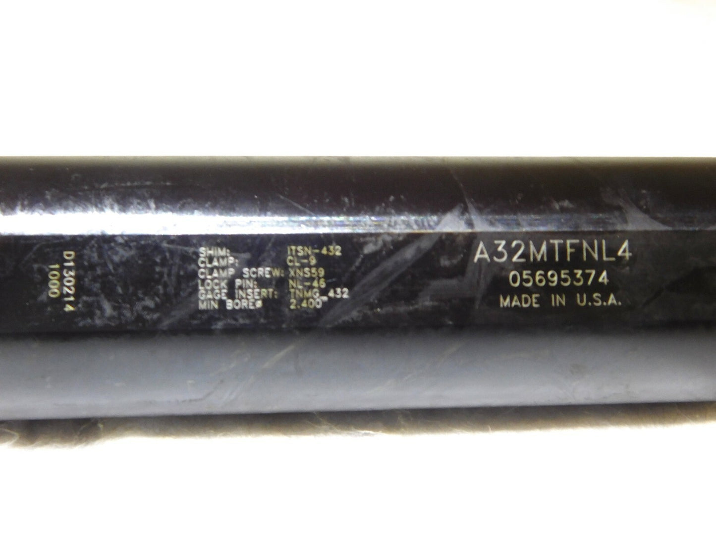 Hertel Index Boring Bar 2 Shank Dia LH 2.4" Min Bore Dia A32UMTENL4 05695374