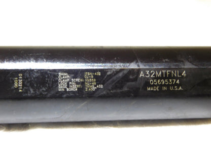 Hertel Index Boring Bar 2 Shank Dia LH 2.4" Min Bore Dia A32UMTENL4 05695374