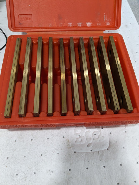Avenger Tools 20 Piece 6" Long Alloy Steel Parallel Set AT-PSTC-1/8