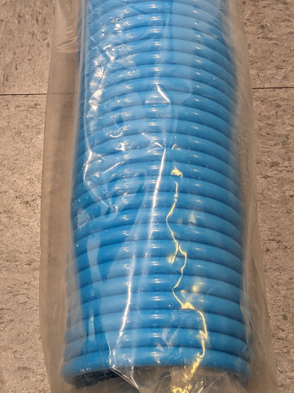PRO-SOURCE Coiled & Self Storing Hose: 3/8" ID, 100' Long 5530038301PRO