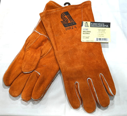Steiner Stick Welding Gloves  Cowhide  Cotton Lined  Large 2110Z-L