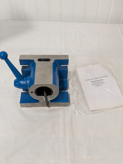 Horizontal/Vertical Standard Collet Holding Fixture 5C, 1/32 to 1-1/8" 235-6080