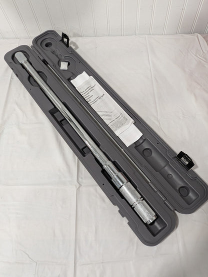 Proto Micrometer Torque Wrench 1/2" Drive 50.0 ft-lb Min, 250.0 ft-lb Max J6013C