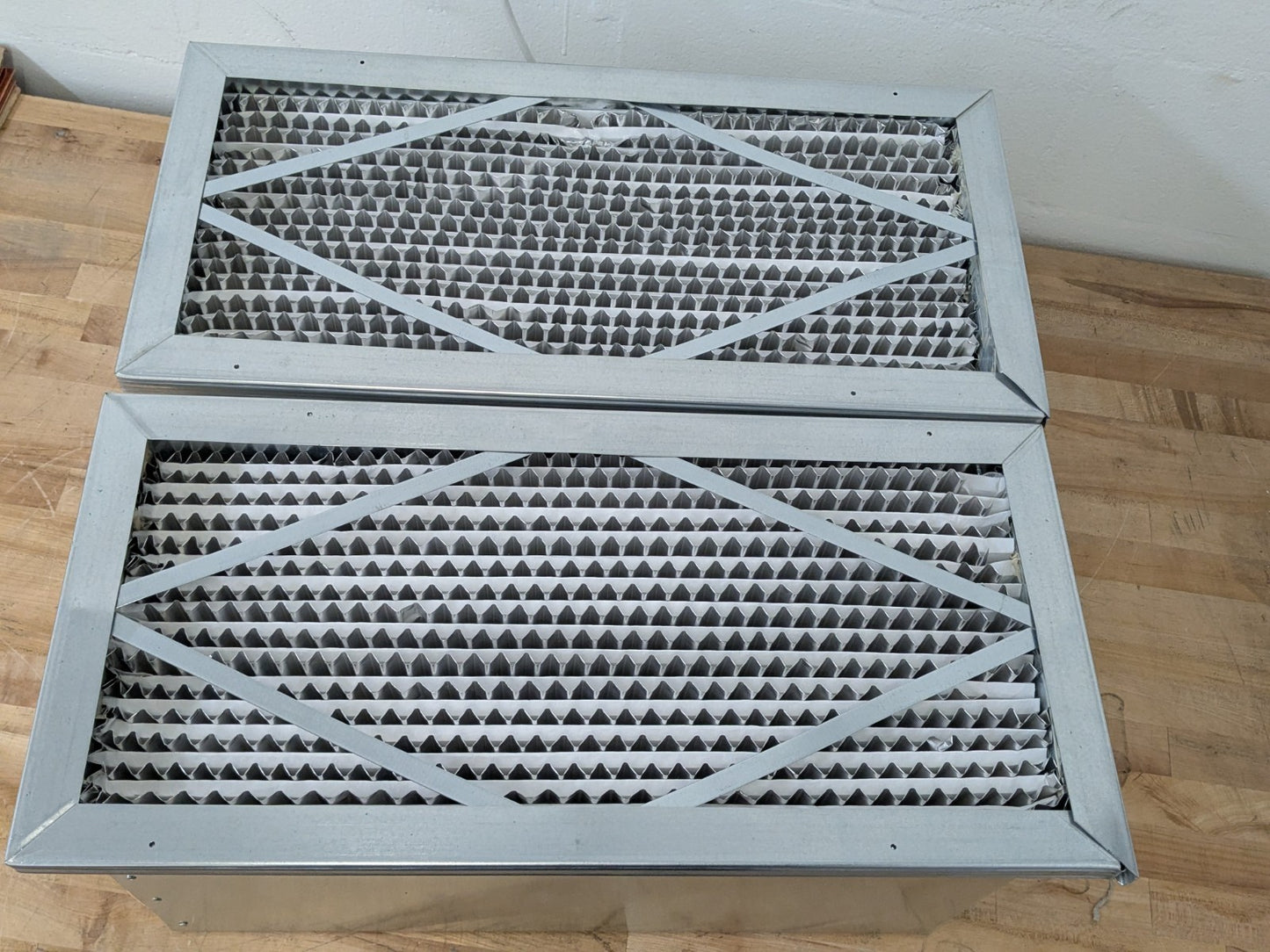 Set of 2 Ormadus Cartridge Air Filters 24" x 12" x 12" MERV 13 4301165