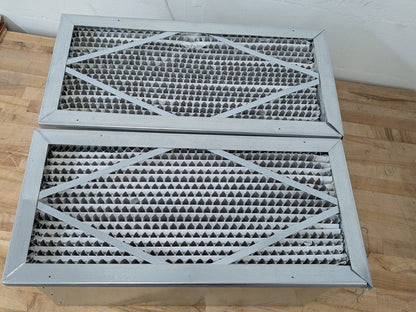 Set of 2 Ormadus Cartridge Air Filters 24" x 12" x 12" MERV 13 4301165
