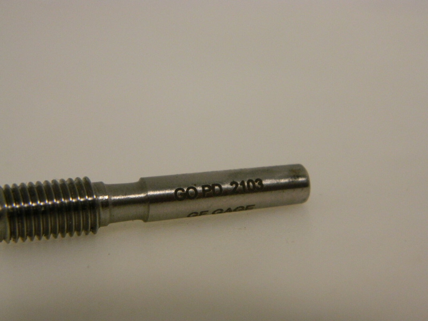 GF Gage Plug Thread Insert Go Gage 10-32 Thread Steel STI Class 2B/3B H019032GK