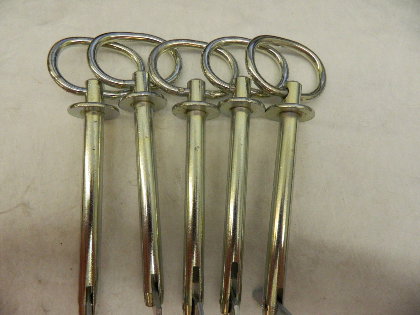 1/2″ Pin Diam, 5-3/4″ Long, Zinc Plated Steel Tension Lock Hitch Pin KP66845