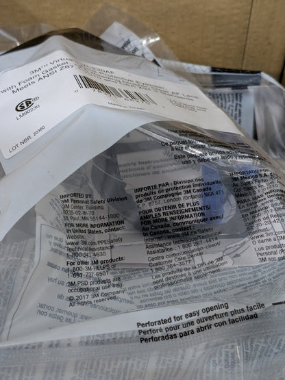 3M Magnifying Safety Glasses: 2.00, Clear Lenses Box of 13 7100046672