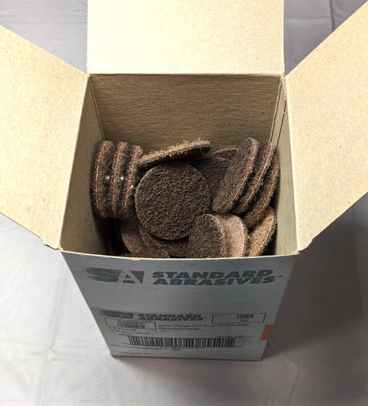 STANDARD ABRASIVES Quick-Change Disc GP TSM 2" Dia Coarse *BOX OF 50*  840337