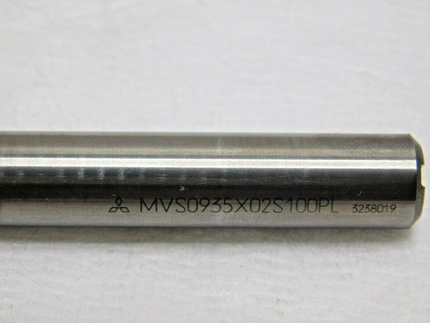 Mitsubishi Carbide Drill 0.368" Diam 145° 2FL MVS0935X02S100PL DP1020 10542