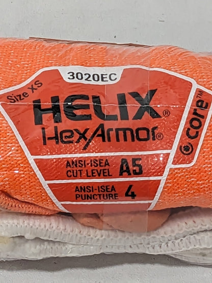 Helix HexArmor Cut, Puncture & Abrasion-Resistant Glove, Sz XS 3020EC