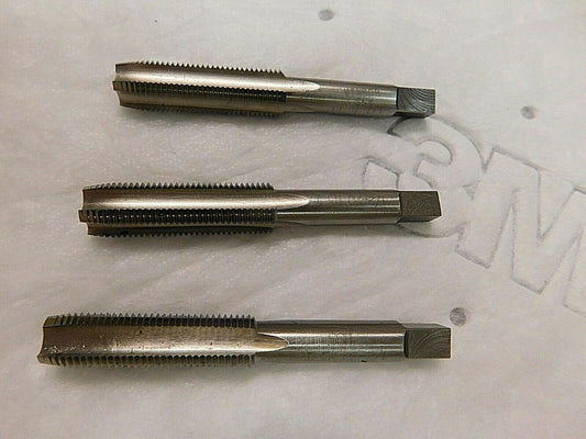 Interstate Straight Flute Standard Hand Tap 1/2-20 UNF H1 4 FL QTY 3  04454229