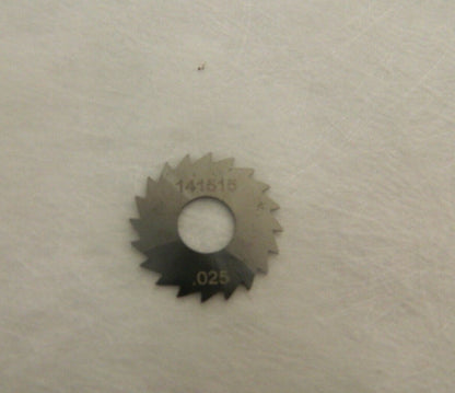 Pro 1" Diam x 0.025" Blade Thickness Solid Carbide Jeweler's Saw