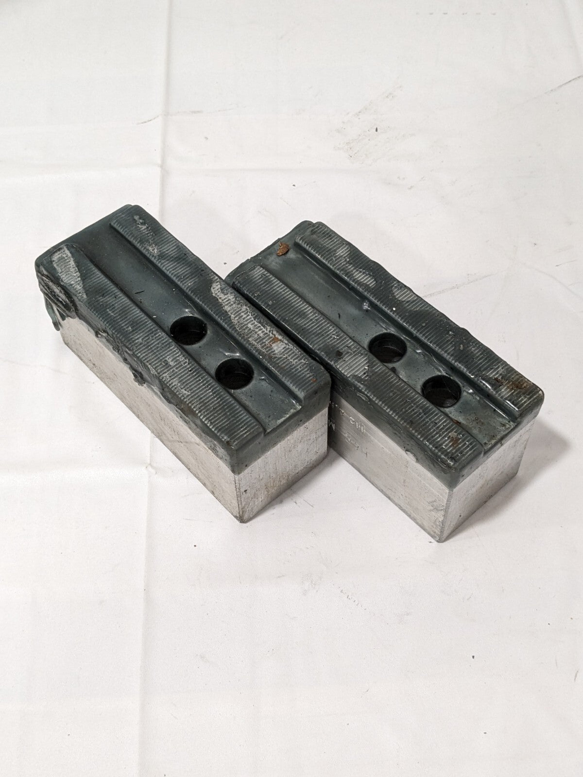 H&R Soft Lathe Chuck Jaw: Serrated 2" OAW, 5-1/4" OAL Qty 2 HR-112-2.5-A