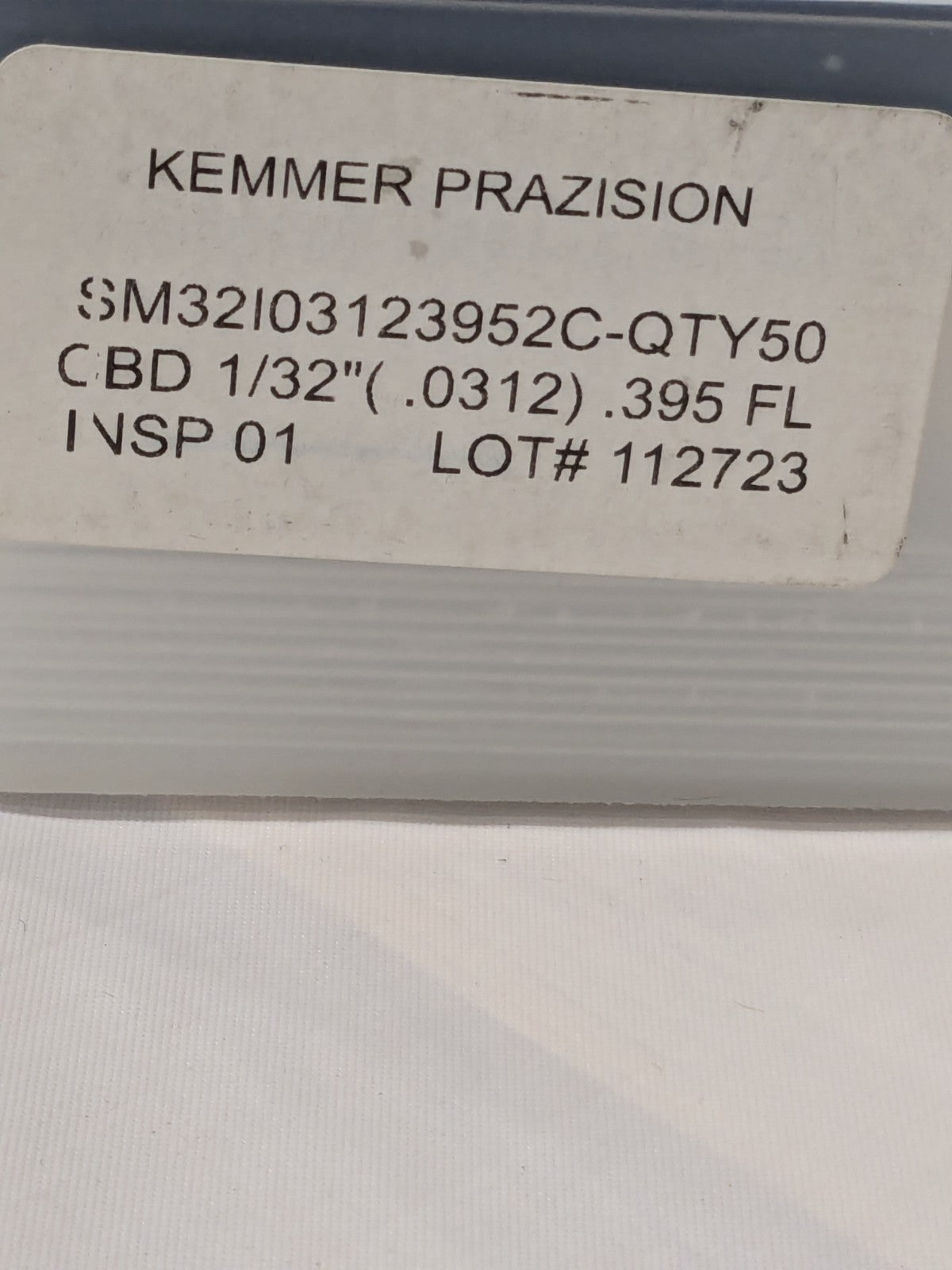 Carbide Circuit Board Drill SM32 1/32" 130D Qty 50 SM32I03123952C
