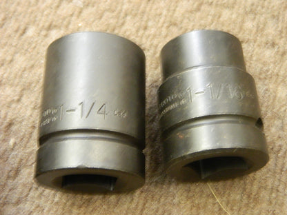 PROTO Deep Impact & Standard Socket Set 7 PC missing 1-3/16 from set