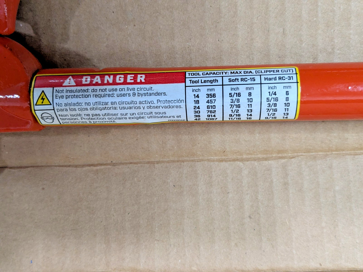 Crescent HK Porter Cutter Bolt Cutter 24" 0190MNE