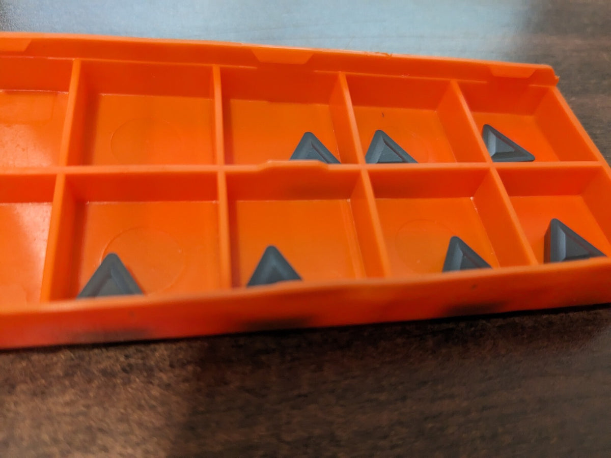 HERTEL Turning Insert 7pk TPMR 222P8 HCP550T, Solid Carbide 1002424