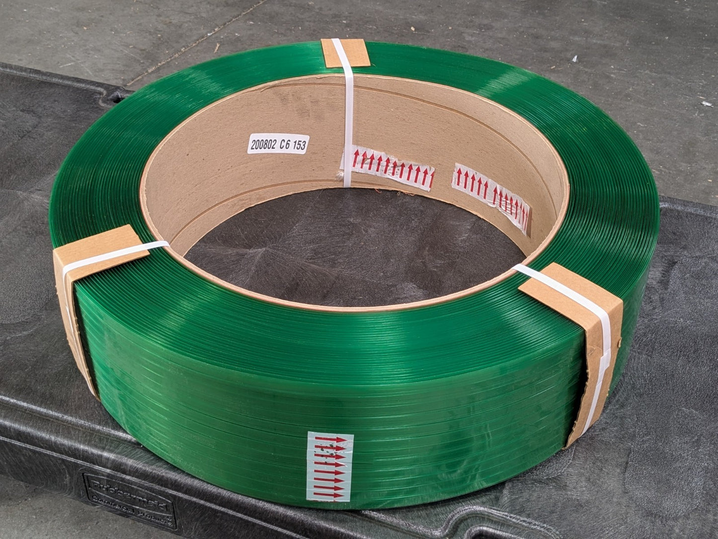 PAC Waxed Polyester Strapping 10,500 Ft. x 1/2 In. x 0.018 In. 4818506T105W
