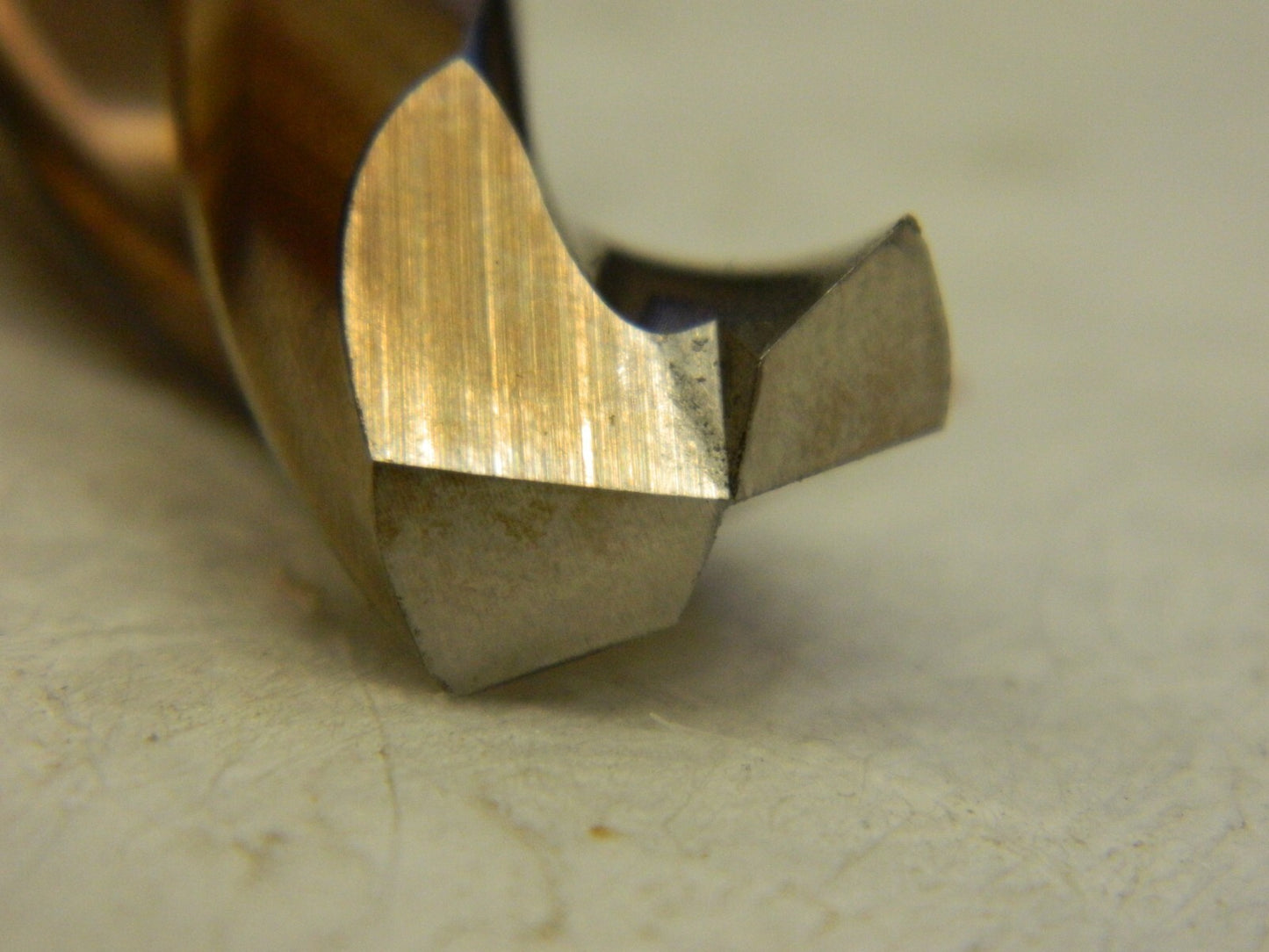 HERTEL Jobber Length Drill Bit: 0.6094 Dia, 135 °, Cobalt 42052