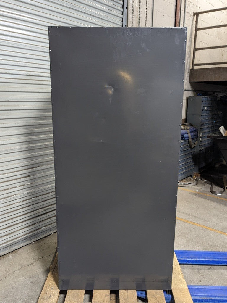 Hallowell Steel Storage Cabinet w/ Locking Handle 78" x 36" x 24" Scratch N Dent