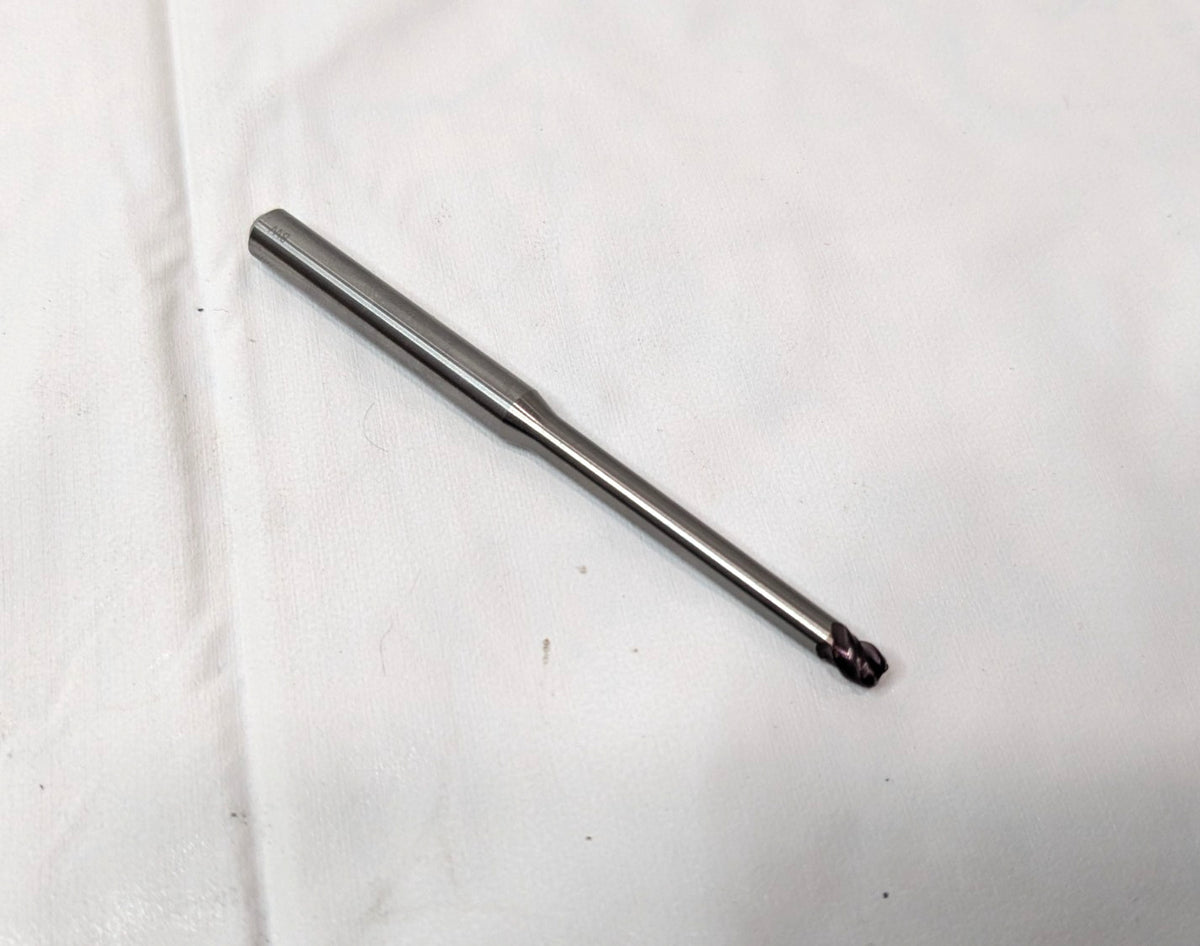 Mitsubishi Carbide End Mill 4 mm Dia X 100mm OAL VFHVRBD040R10N040T09