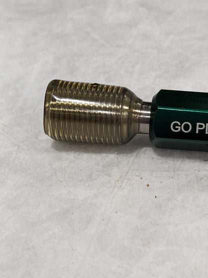 GF GAGE Set Plug Gage: 1/2-20 UNF, Go Class 2B, 3" Handle HL0500202AGSE