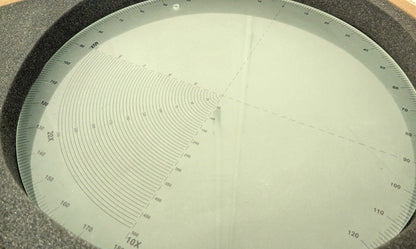 CMI 12" Comparator Screen 1 Degree Graduation  CMI0098