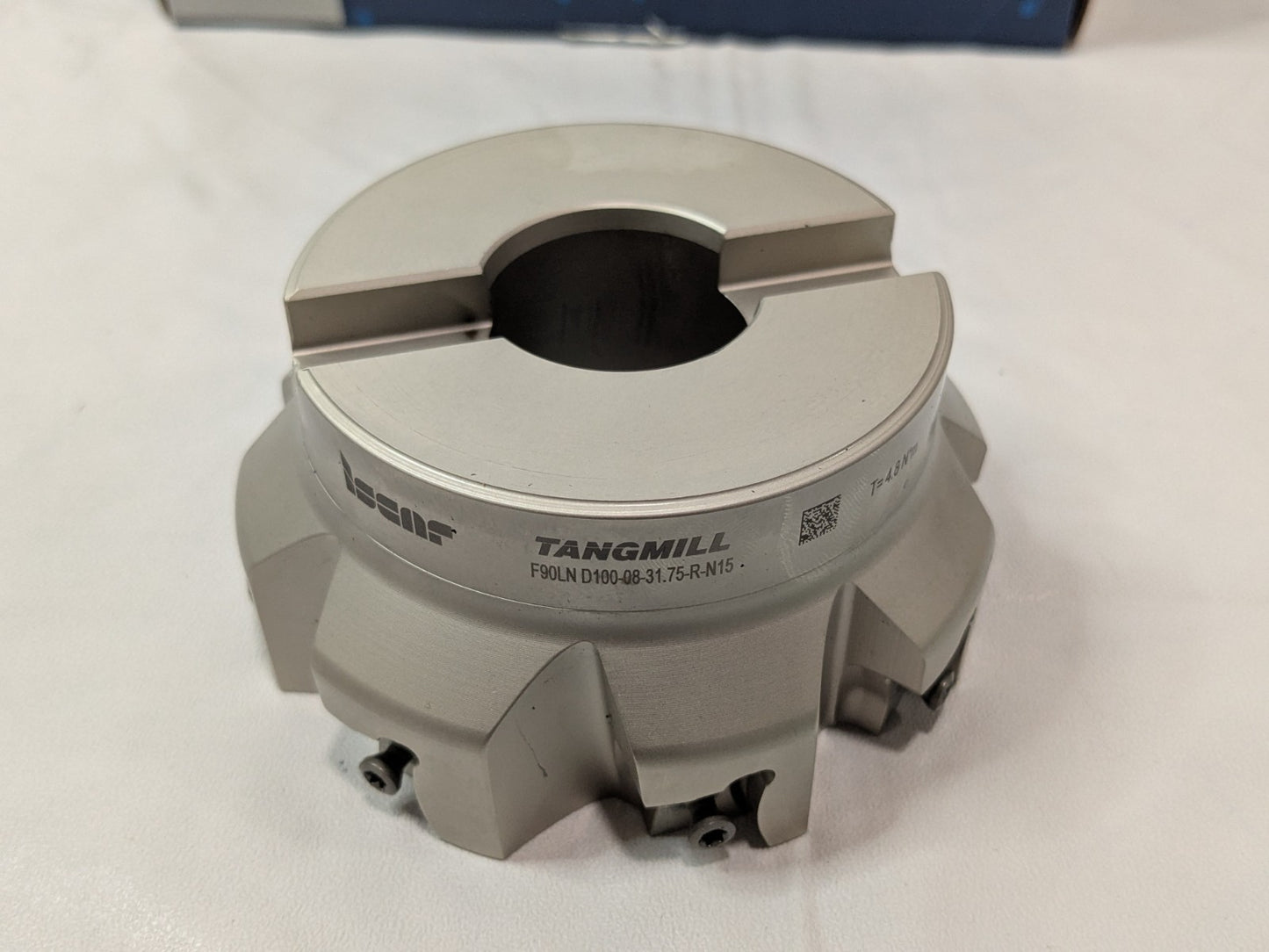 Iscar Indexable Face Mill 3.937"Dia 90D F90LN D100-08-31.75-R-N15 3102405